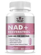 NAD+ Liposomal con Resveratrol - Antiedad Celular (60 cápsulas)