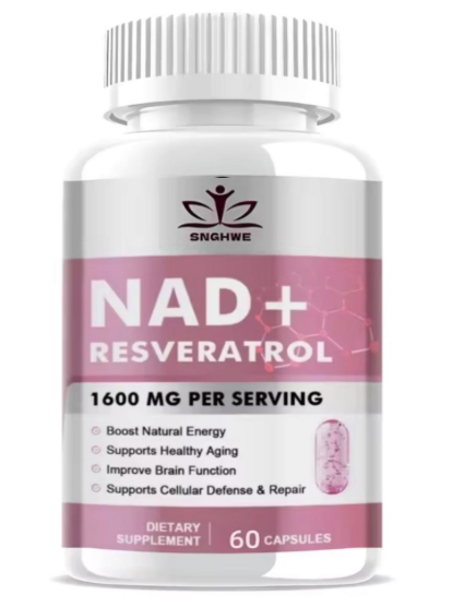 NAD+ Liposomal con Resveratrol - Antiedad Celular (60 cápsulas)