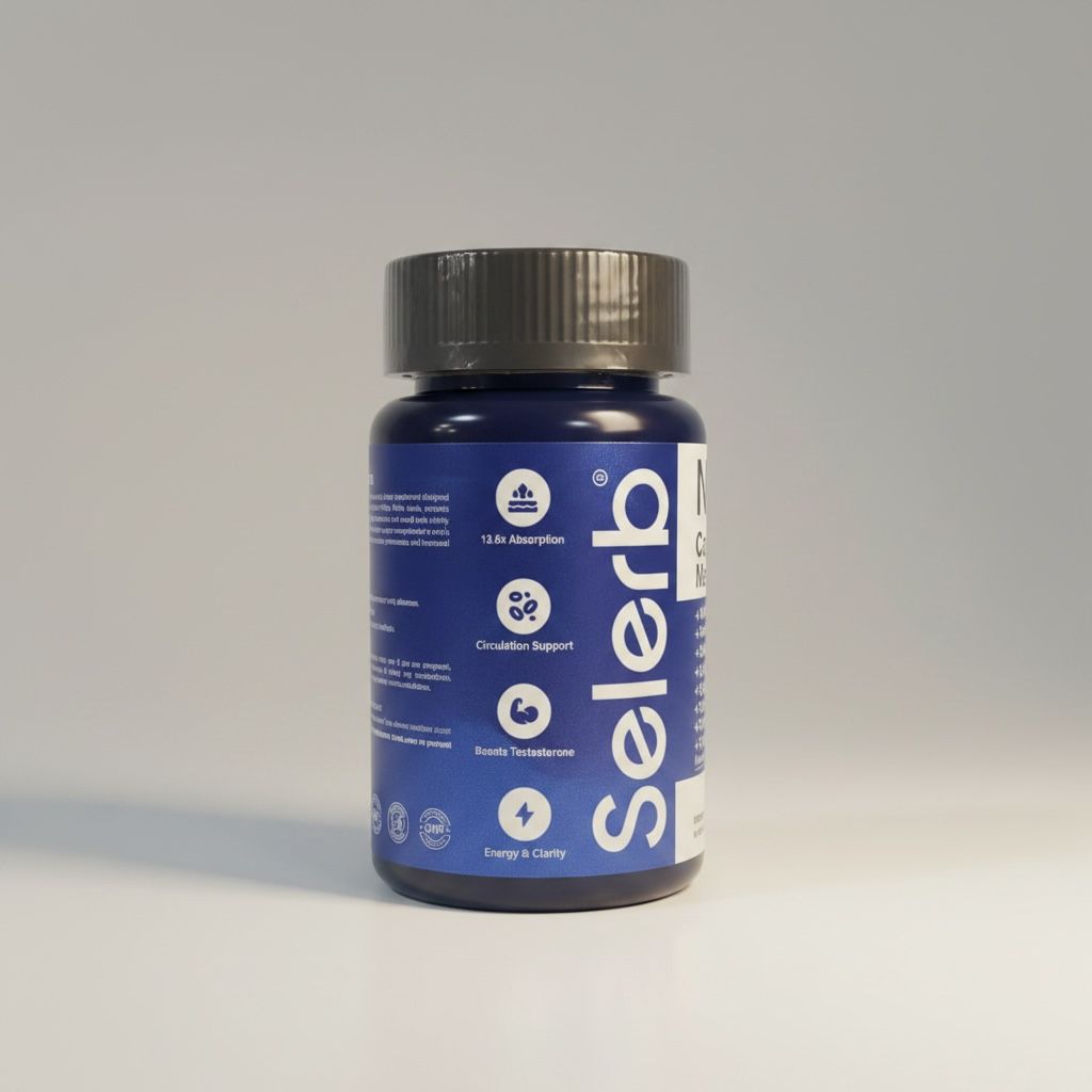 Selerb NAD+ Men's Complex - Energía y Vitalidad Masculina (60 cápsulas)