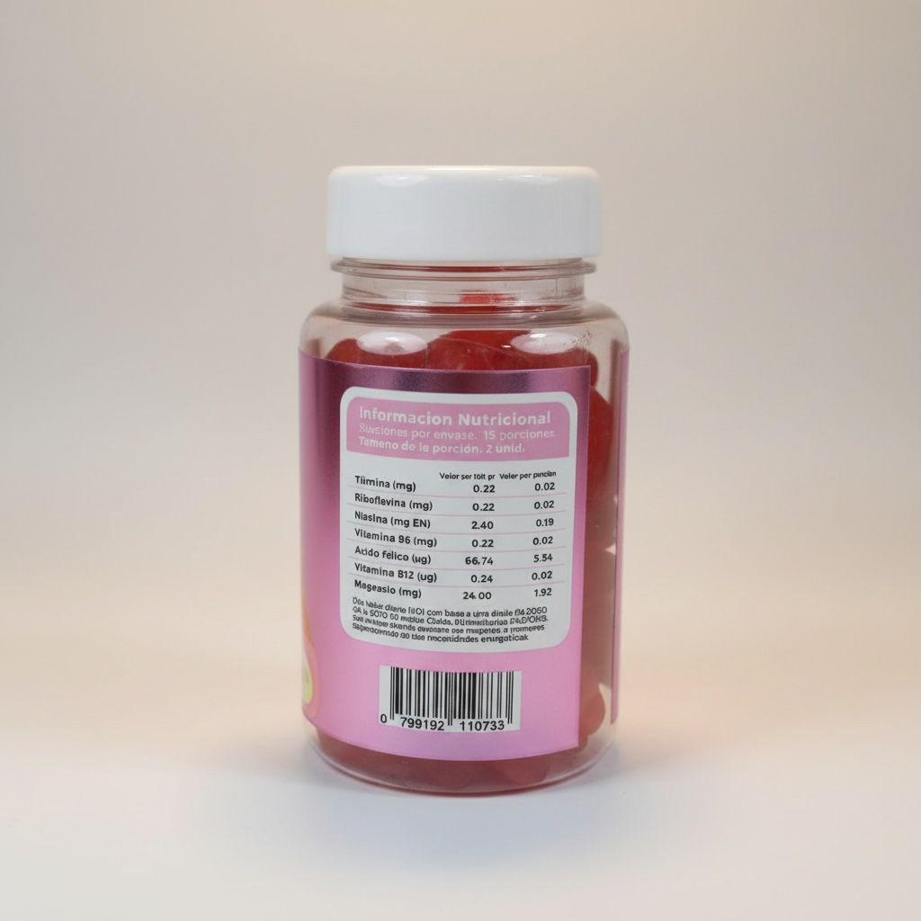 Curvy Gummies - Vitaminas Femeninas con Aguaje (30 unidades)