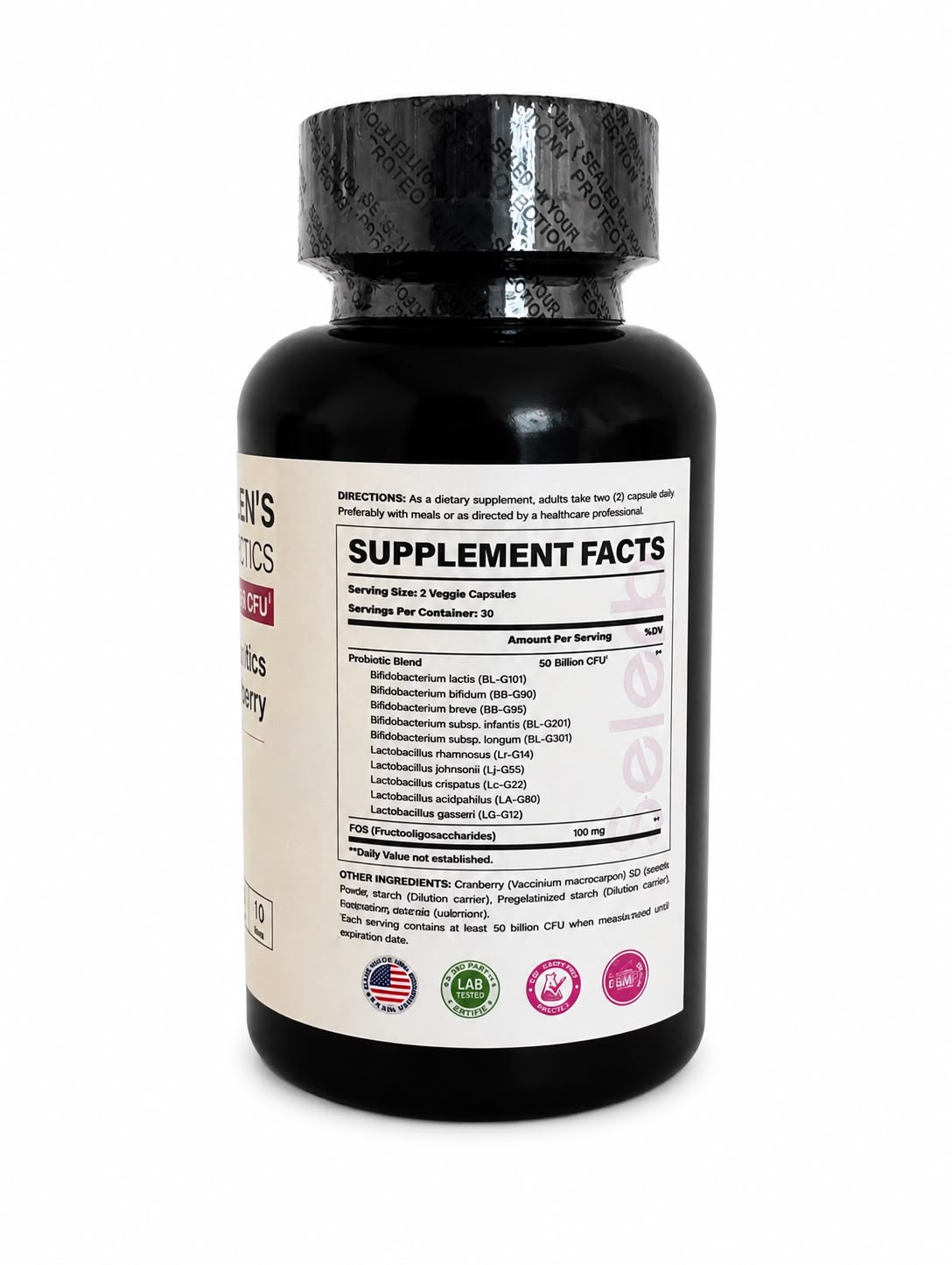 Selerb Women Probiotic - Equilibrio Femenino (60 cápsulas)