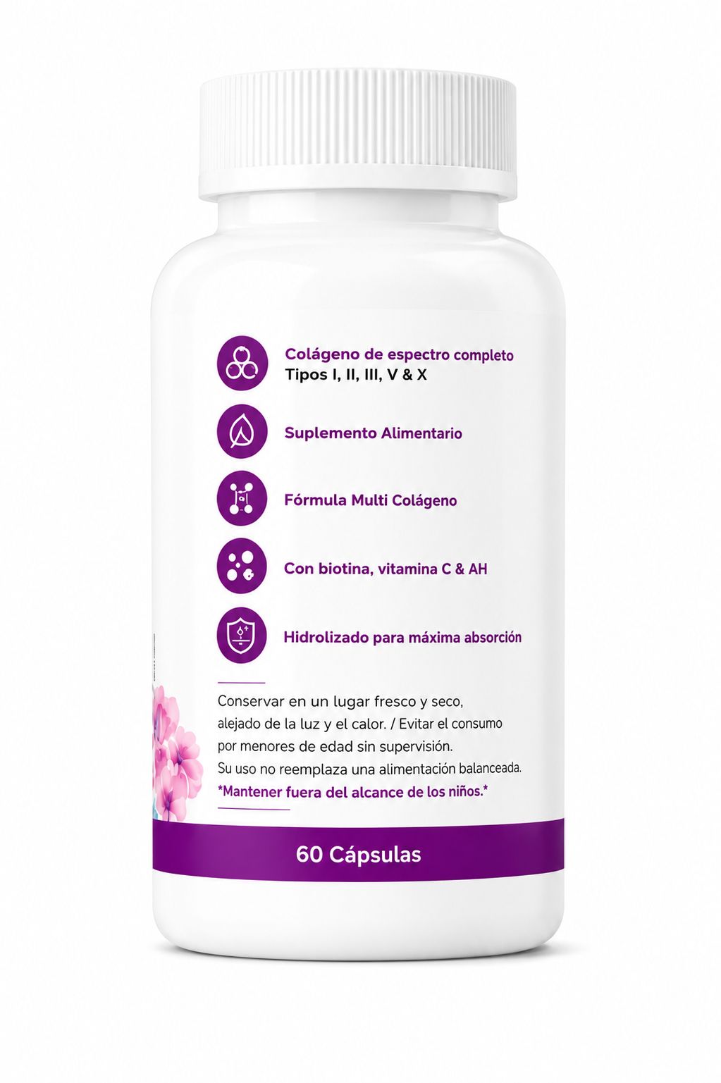 Multi Collagen Complex - Piel, Cabello y Articulaciones (60 cápsulas)