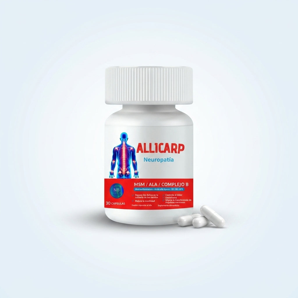 ALLICARP NEUROGENT - Soporte Nervioso y Articular (30 cápsulas)