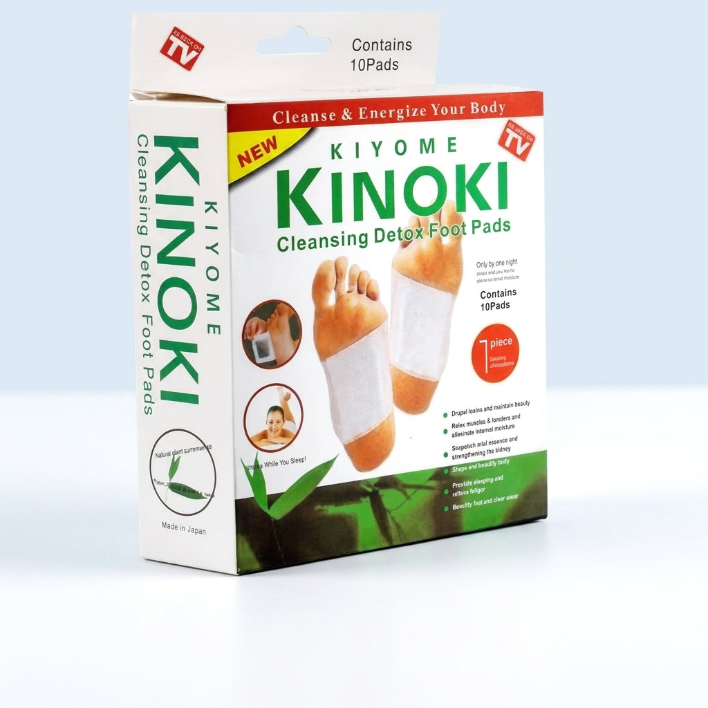 Parches Desintoxicantes Kinoki - Caja x10 Unidades